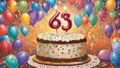 Herzliche Glückwünsche zum 63. Geburtstag