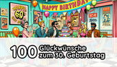 Sprüche zum 30. Geburtstag
